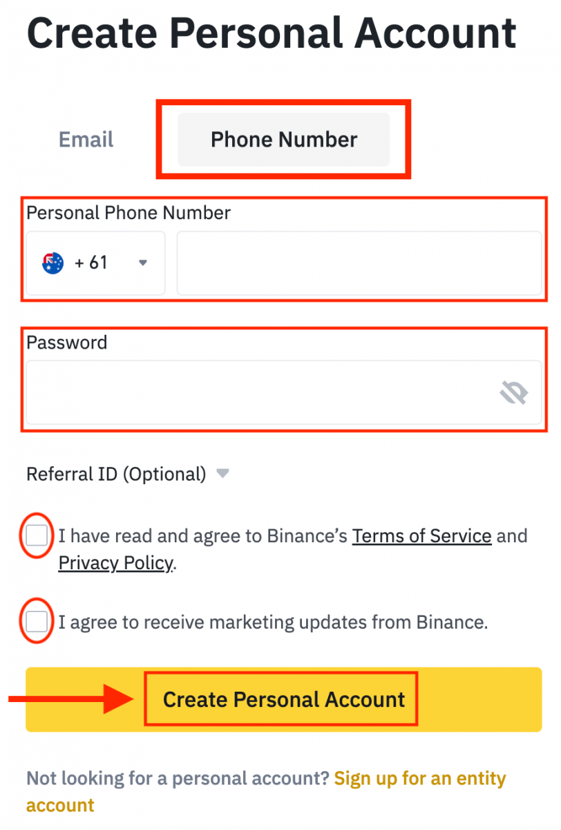 如何在 Binance 中注册和验证帐户 如何在 Binance 中注册和验证帐户