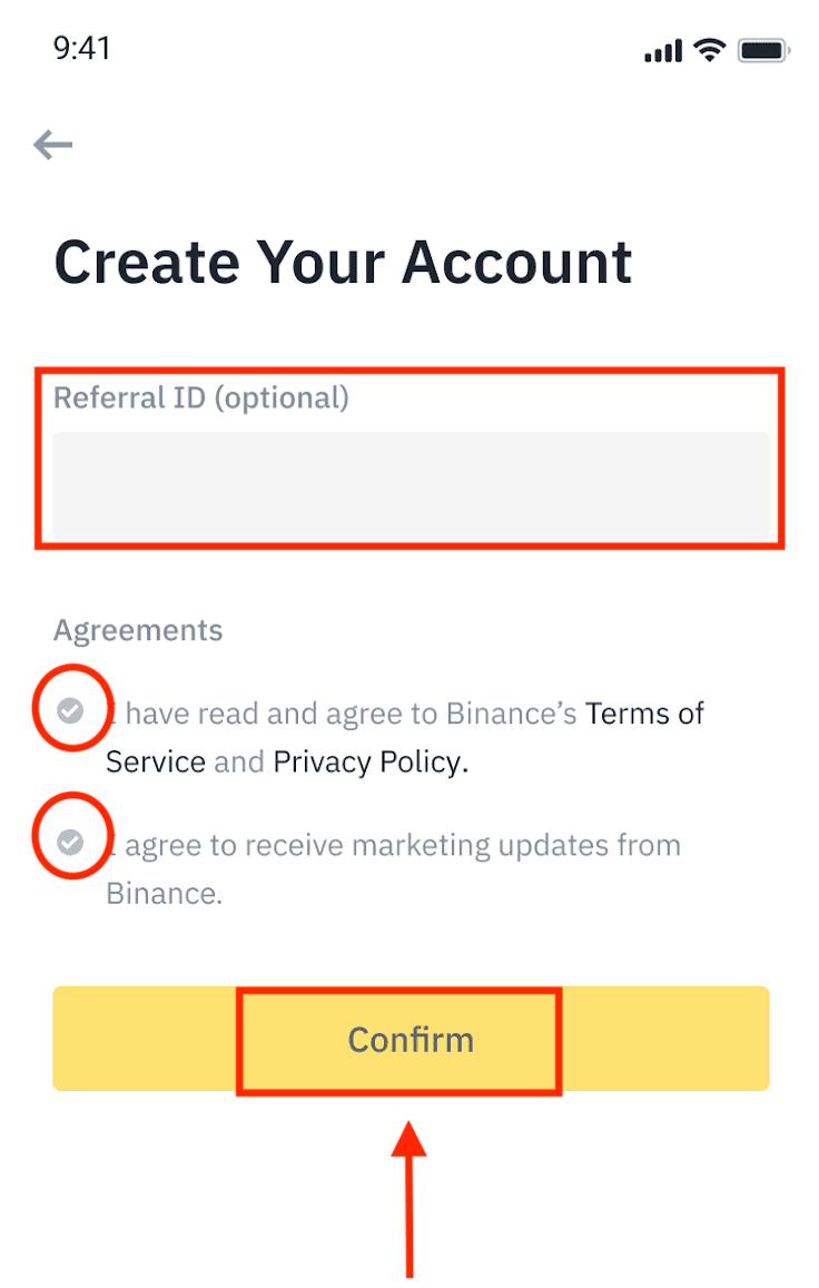 如何在 Binance 中注册和验证帐户 如何在 Binance 中注册和验证帐户